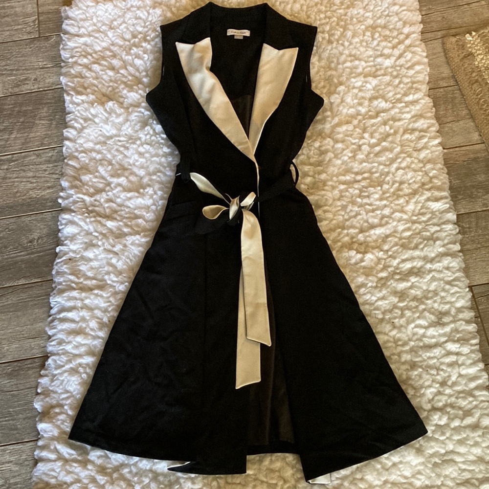 Calvin Klein wrap dress